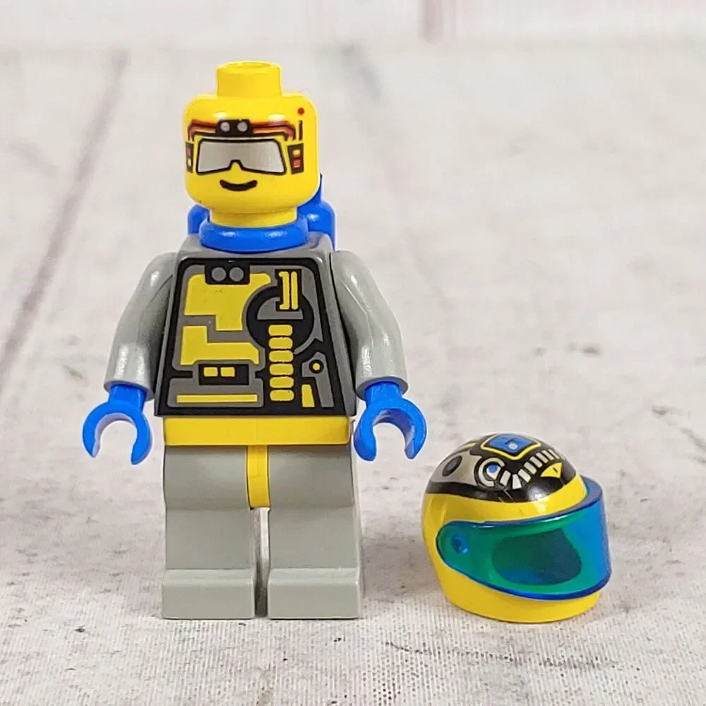 LEGO Unitron Chief sp049 Minifigure - for Set 6991 1793 6705 1789 1787 - VINTAGE